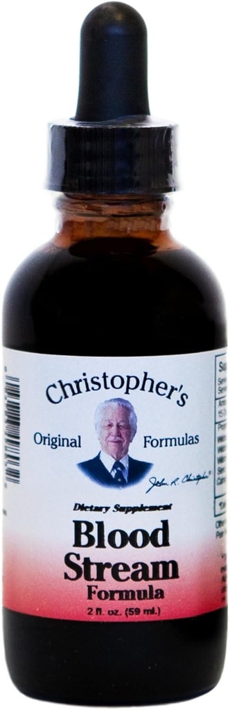 Dr. Christopher's Blood Stream Formula, 2 oz Glycerine Extract - Natural Herbal Mix