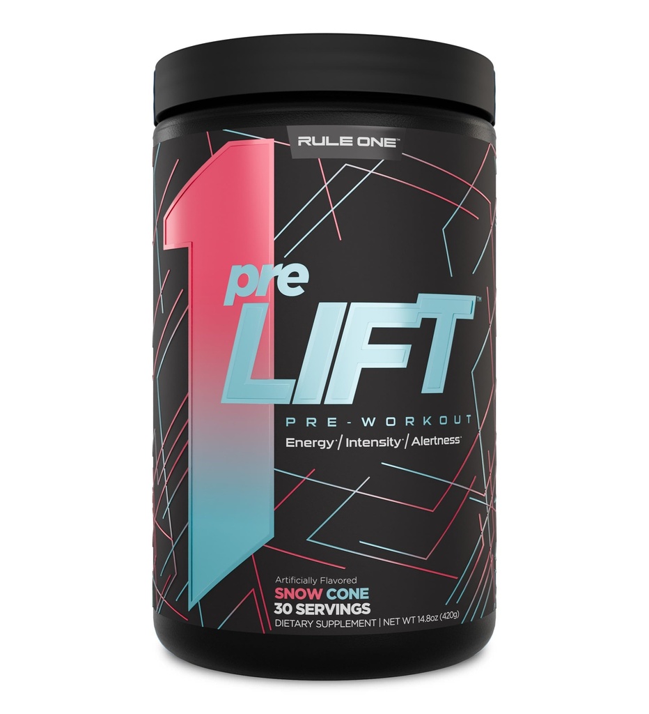 Κανόνας 1 πριν από την προπόνηση, 6g Citrulline, 3,2g Beta Alanine, 3 Caffeine Sources + 20 άλλοι για την ενέργεια, την εγρήγορση, και την αντοχή (30 υπηρεσίες, Snow Cone)