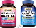 Inositol Supplement 120 Capsules & 10 in 1 Magnezyum 120 Capsules