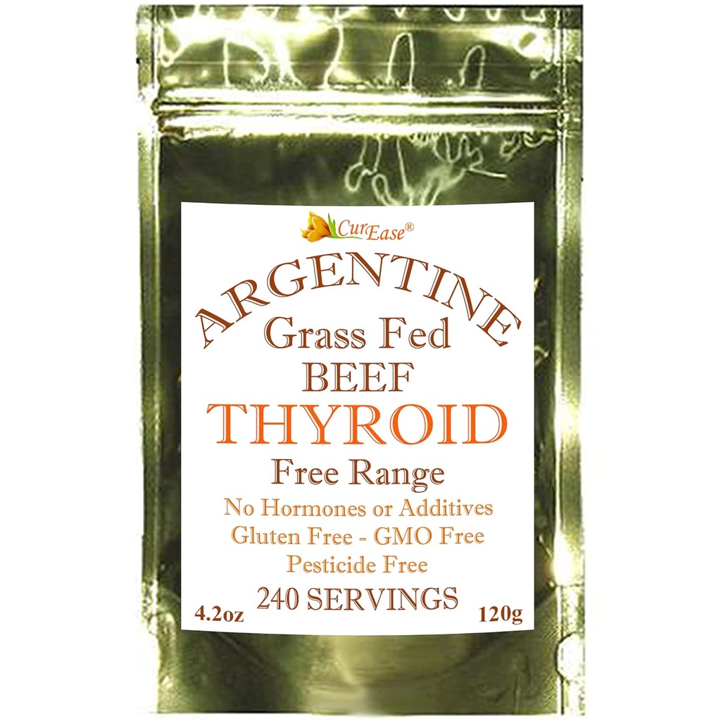 Beef Thyroid Toz - Grass Fed ve Arjantin (4.2oz) bitirdi