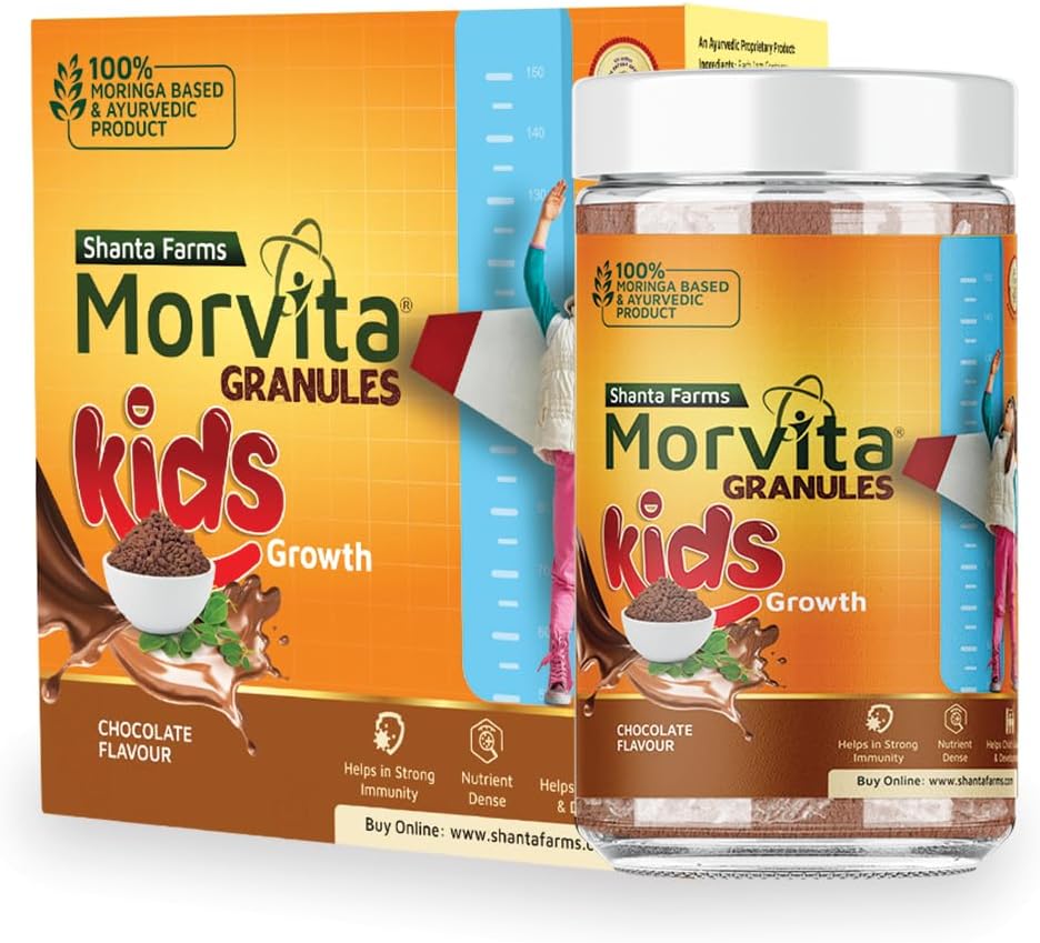 Moringa Oleifera σκόνη για τα παιδιά - Pure Superfood σοκολάτα συμπλήρωμα γεύσης για την ενέργεια (14.10 Oz), ανοσοποιητική υποστήριξη, και Nutrient-Rich ενίσχυση της υγείας - Vegan, μη-GMO, Γλουτένη-ελεύθερο