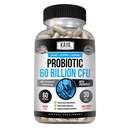 Kaya Naturals Probiyotik 60 Milyar CFU - Kadınlar için Probiyotikler, Erkekler ve Yetişkinler için Probiyotikler, Doğal - Gut Health & Immune Support Supplement - Digestive Support - 60 Sebze Capsules