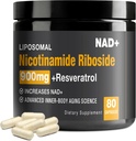 NAD+ Supplement - NAD+ ile Nicotinamid Riboside (NR) ve Resveratrol Quercetin 900 mg, ABD-063-0911XL-115NAD