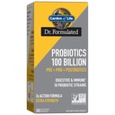 Κήπος Ζωής Dr Formulated Probiotics 100 Billion CFU Pre + Pro + Postbiotics - Extra Strength Digestive & Immune Support for Men and Women, Potato, Acacia, Postbiotic Metabolites, 30 Κάψουλες