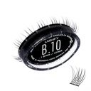 Lashify Bold 10mm Gossamer DIY Επεκτάσεις βλεφαρίδες επαναπλήρωσης, μαύρο, εύκολο ψευδείς βλεφαρίδες για μια φυσική εμφάνιση