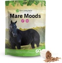 Silver Lining Herbs Mare Moods Horse Calming Supplement - Doğal Hormon Denge ve Atlar için Calm - Mood & Reproductive Support - 1 lb 60-Day