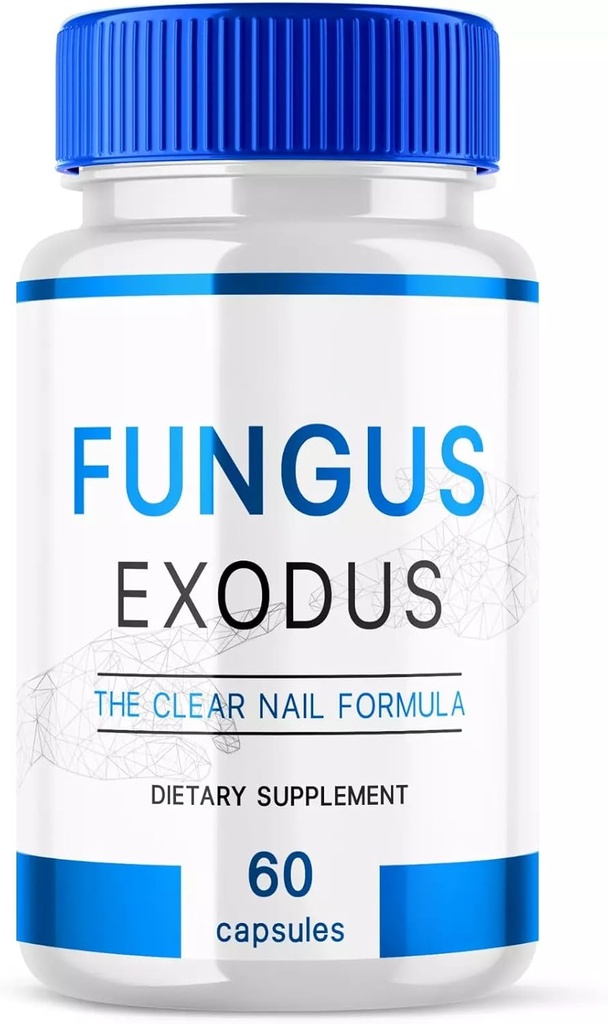 Fungus Exodus Clear Formula Pills, Fungus Nails Probiyotik (60 Capsules)