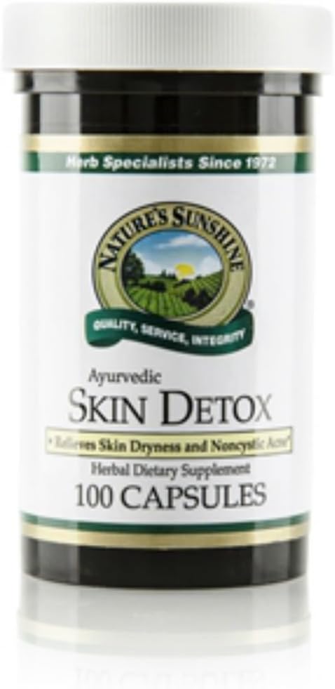 Nature's Sunshine Skin Detox (100 Capsules), Skin Health Support için geleneksel olarak kullanılır