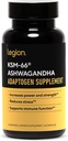 LEGION KSM-66® Ashwagandha Root Extract - Ashwagandha Root Toz Supplement to improve Your Mood, Sleep & Athletic Performance - Ekstra Strength Ashwagandha Root Extract (60 hizmet)