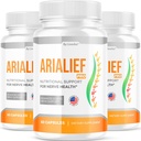 LIVORKA (3 Pack) Arialief Pro Capsules for Sciatica, Arialeaf Nutritional Support for Nerve Health, Arialeaf Prime Palm Sciatica, Aria Leaf Primepalm Aria LIEF Vitamin, 3 Months