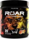 Κανόνας 1 R1 Roar - Pre-Workout Powder with Creatine, Beta-Alanine, Citrulline, Electrolytes & Caffeine (30 Services, Peach Mango)