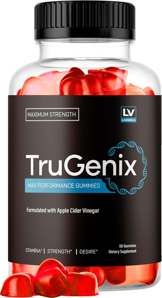 TruGenix Gummies, TruGenix Gummies for Men, Resmi TruGenix Gummies Gelişmiş Formula, TruGenix ACV Gummies, TruGenix Support Supplement Gummies, Premium Formula, 60 Gummies For 1 Ay