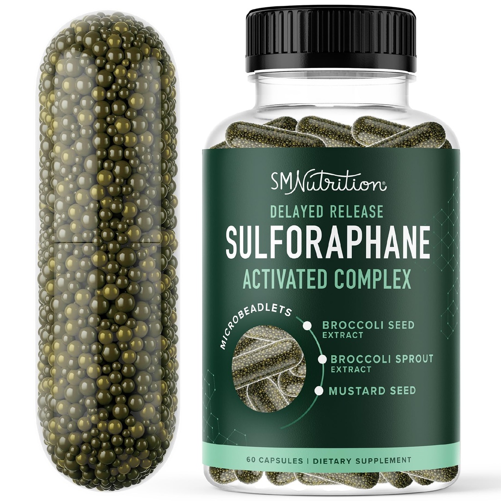 50MG Sulforafane συμπλήρωμα από Broccoli Spruts 