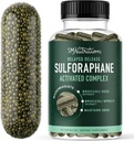 Broccoli Sprouts'tan 50MG Sulforaphane Tamamı | NRF2 Aktivasyon, Hücre Sağlığı ve Immune Desteği | Glucoraphanin, Myrosinase & Antioksis | Third-Party Tested | 60 Broccoli Tohum Microbeadlets