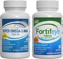 Fortifeye μπλε φως και την υποστήριξη της υγείας της καρδιάς Bundle 