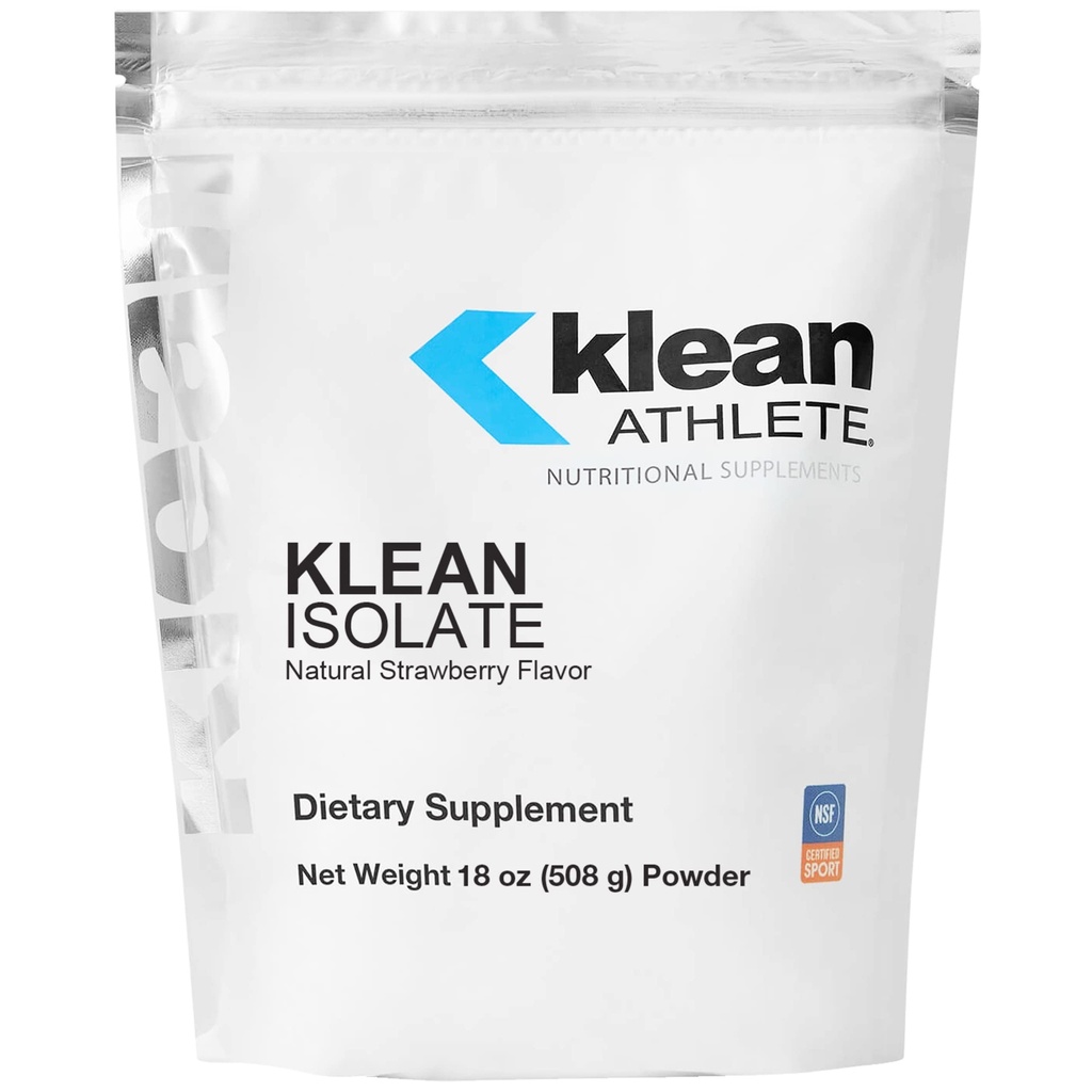 Klean Sporcu Klean Isolate | Whey proteini Günlük Proteinleri Geliştirmek ve Amino Asit Kas deliği için Intake* | NSF Spor için sertifikalı | 18 Ounces | Natural Strawberry Flavor