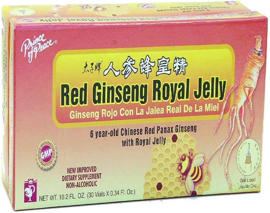 Barış Prensi Red Ginseng Royal Jelly, 30 Count