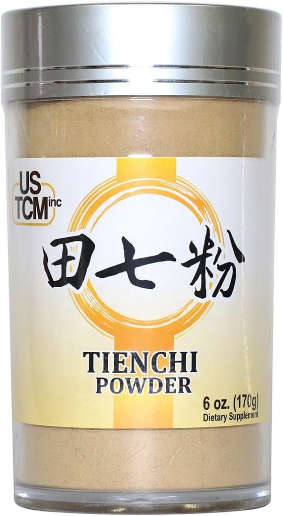 100% Pure Tienchi Toz Pseudoginseng Notoginseng Sanqi Toz Tienchi BTC Toz 田七粉 120mesh (6oz)