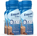 Εξασφαλίστε Enlive Αντικατάσταση γεύματος Shake, 20g πρωτεΐνη, 350 θερμίδες, Σύνθετη πρωτεΐνη διατροφής Shake, σοκολάτα γάλακτος, 8 Fl Oz (πακέτο των 4)