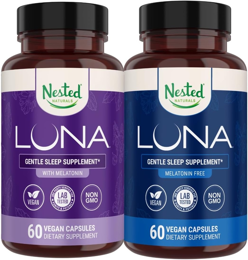 Φωλιασμένα φυσικά Luna Sleep Aid Bundle 