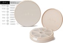 7 Karşılaştırma Pill Case, Pill Box, Daily Pill Organizer, Travel Pill Organizer, İlaç Organizecı, Özelleştirilebilir Pill Mixr (Pearl Cream)