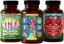 Tart Cherry + Tüm Yiyecek Multi-Vitamin + Omega-3 Sche