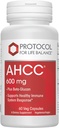 Protokol AHCC 600 mg - Liver & Immune Support Supplement with Beta-Glucan* - May Aid Cellular Health & Stress* - Vegan, Süt Free & Nut Free - 60 Veg Caps