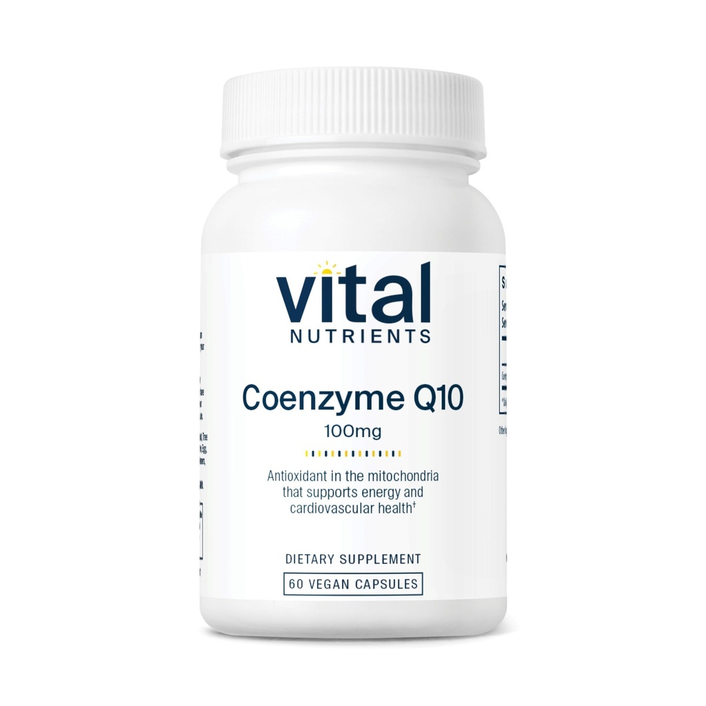Ζωτικά θρεπτικά συστατικά CoQ10 100mg 