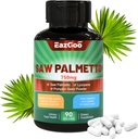 Saw Palmetto Supplement, Saw Palmetto Extract 750 mg, Lycopene, Riley Tohum Toz, Erkekler ve Kadınlar için, Non-GMOs & Gluten, Vegan, 90 Capsule Counts