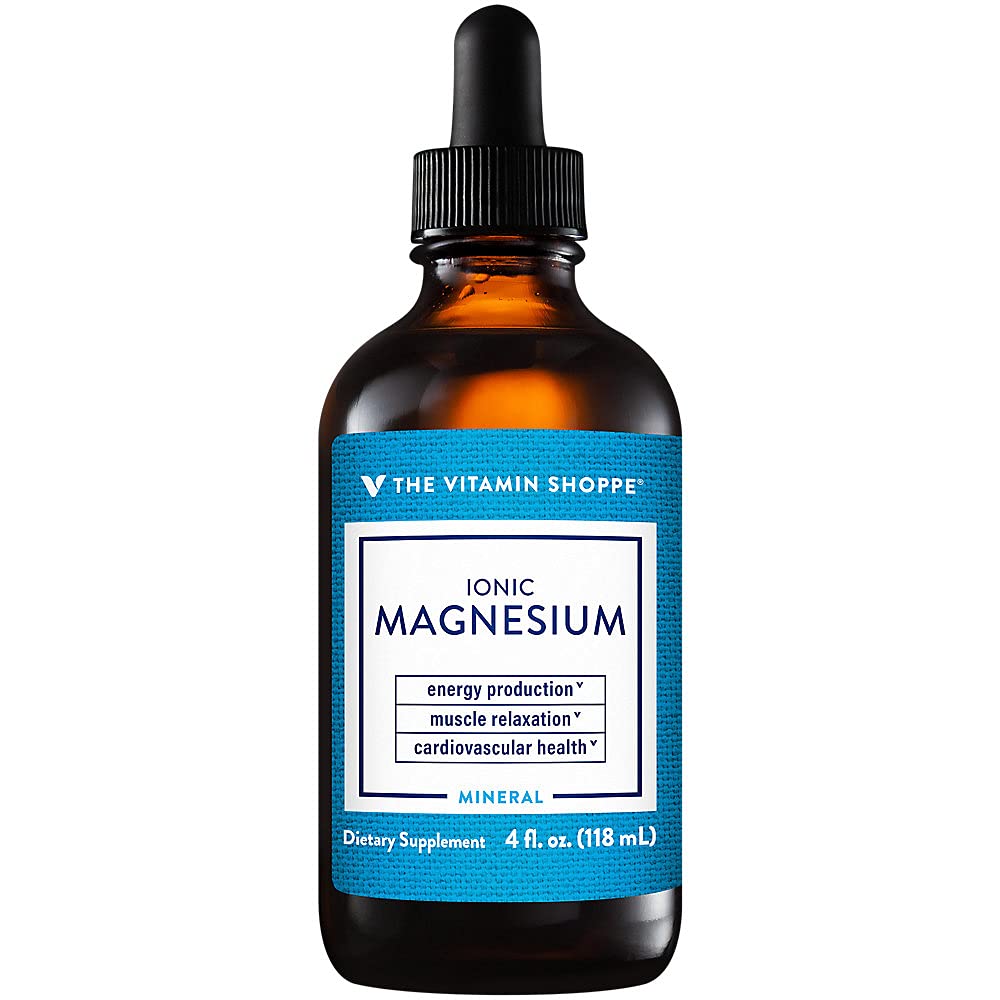 Ionic Magnezyum Sıvısı - Destekler Kas Rahatlama ve Enerji Üretimi - 400 MG (4 fl. oz.)