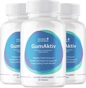 GumAktiv Oral Health Supplement – 3.5 Milyar Probiyotikler, Doğal Oral Denge, Temizler Ağız, Sağlıklı Gums & Dişler, Non-GMO, Gluten-Free | 30 Tabletler, 3 Ay Supply