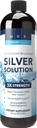 alkalin Structured Silver Liquid Supplement 30ppm - Immune ve Gut Health Support - Ekstra Güçlü Yapılı Koloidal Gümüş Mineral Tamamları - ABD'de Yapıldı (16 oz)