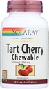 SOLARAY, Potency Tart Cherry Fruit Extract, Chewable, Cherry (Btl-Plastik) 500 mg | 90ct