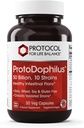 PROTOCOL FOR LIFE BALANCE - ProtoDofilius - 50 Milyar, 10 Strains - Sağlıklı Intestinal Probiyotik Flora Digestive Function ve Immune Health - 50 Veg Capsules - 50 milyar