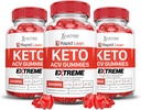 Justified Laboratories (3 Pack Rapid Lean Keto ACV Gummies Extreme 2000MG Rapid Lean Keto Gummies Apple Cider Vinegar Formulated with Pomegranate Beet Juice Powder B12 Vegan Non GMO 180 Gummys