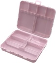 Ezy Dose Katlanabilir Pill Case, Tıp Planlayıcı, Vitamin Organize Kutu ve Kullanımı Kolay, Çeşitli Boyutlarla 11 Bireysel Karşılaştırma, Seyahat Dostu, Compact Pocket Eczane Stil, Pink