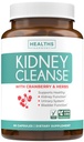 Kidney Cleanse Detox (Non-GMO) Sağlıklı Urinary Tract- Güçlü VitaCran Cranberry Extract & Herbs - Sağlıklı Kidney Desteği Tamam - 60 Vegetarian Capsules (No Pills)