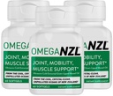 Orijinal Omega-3 Ortak Destek Tamam, En İyi Doğal Kas Yardımı, Green Lipped Mussel Oil Capsules, 180 Softgels, No Fishy Aftertaste