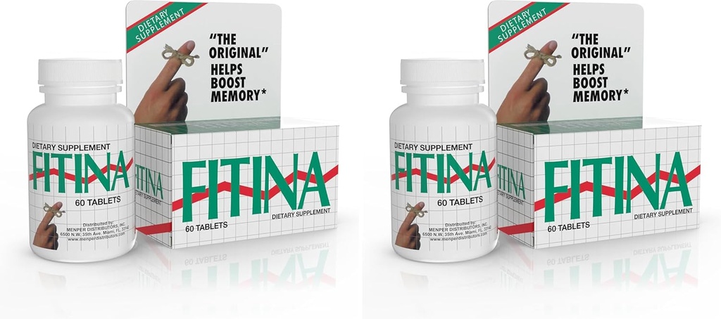 Memory Boost, Cognitive Aid, Brain Health (60 Tablet/Pack of 2)