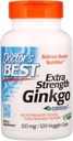 Doctor's Best, (πακέτο των 2) Extra Strength Ginkgo, 120 mg, 120 Veggie Caps