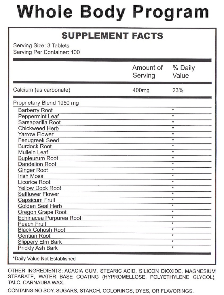 Tüm Vücut ve Kolon Programı - Doğanın Temizleme Programı Ürün Ailesi - Temizleştirilmiş Purify