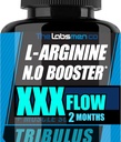 L Arginine Nitric Oxide Συμπληρώματα για τους άνδρες - Happy Wife, Happy Nights Βοήθεια για την αύξηση της ροής του αίματος κυκλοφορία, μυϊκή αντλία πριν την προπόνηση, αρσενικό αντοχή w/Tribulus - 2 Mons