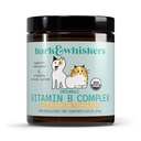 Bark & Whiskers Βιολογικό σύμπλοκο βιταμίνης Β, 0,85 Oz. (24 g), 60 Scoops, Υποστηρίζει ένα υγιές νευρικό σύστημα & αντοχή, κτηνίατρος Formulated, μη-GMO, Certified USDA Organic, Dr. Mercola