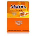 Motrin IB - Ibuprofen Tabletler, Packet'de İki Tablet, 50 Packets Total, One Box