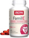 Jarrow Formulas Famil-E - Kalp ve Cardiovascular Sağlığı - Vitamin E Ailesinin Tüm Sekiz Üyesi - Gamma Tocopherol & Tocotrienols - 60 Softgels