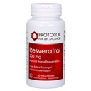 PROTOCOL FOR LIFE BALANCE Resveratrol 200 mg - Trans-Resveratrol - Japonca Knotweed & Grape Seed - Vegan & Non-GMO - 60 Veg Capsules