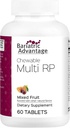 Bariatrik Avantajı Chewable RP Multivitamin - Bariatrik Cerrahi Hastaları - Demir, Bakır, C, A, çinko & More - 100 DV 18 Nutrients - 60 Kont - Karma Meyve - 60