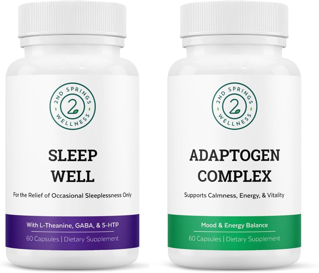 Uyku Well & Adaptogen Kompleksi Grafik - Bir Well-Resed ve Dengeli Yaşam için Zihin ve Stres Yardımı