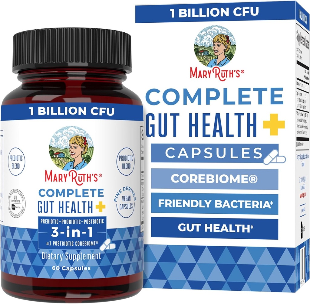 MaryRuth Organics Complete Gut Health+ Capses 