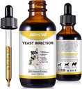 Köpekler için Doğal Yeast Enfeksiyon Tedavisi - Itch Relief - Inflammation Relief & More - Dog Yeast Enfeksiyon Tedavisi - Dog Ear Enfeksiyon Tedavisi - Köpek Alerjisi | 2 Oz Oz